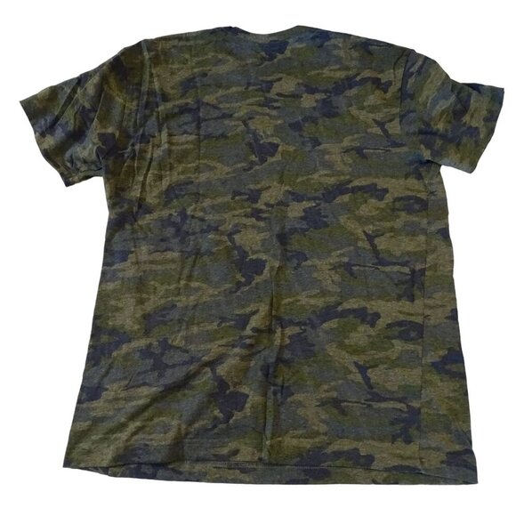 LAT Apparel Camo Print T-Shirt Women Size M Short Sleeve - Picture 2 of 6
